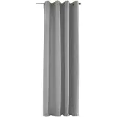Gardinenbox VORHANG PALERMO HxB 225x140 cm Grau
