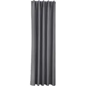 Gardinenbox VORHANG BOSTON DARK HxB 245x140 cm Dunkelgrau