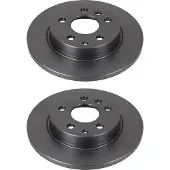 Valeo 2x Bremsscheiben Hinten für LAND ROVER Freelander 2 SUV (L359) 302mm 197107