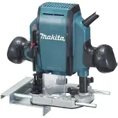 Makita RP 0900 J - 900 Watt Oberfräse 8 mm im MAKPAC Systemkoffer