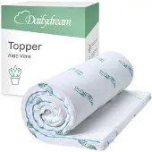 Nivion Dailydream - Memory Foam - Aloe Vera Topper - M - 50 bis 90kg - 5cm Höhe / 100x200cm - Druckentlastung