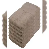 Miamar Handtuch Handtücher 6er Set 50 x 100 cm Sand