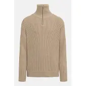Derbe Troyer Matrosenplünn Herren Beige Strickpullover GOTS Organic