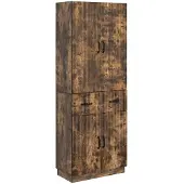 Syfax Schrankset 2 pcs Geräucherte Eiche Holzwerkstoff