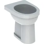 Geberit Renova Comfort Flachspül-WC, 6l bodenst., Abg. i.senkr., H:450mm, weiß, 1 Stk.