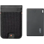 Urban Armor Gear Metropolis Wallet mit Tracker - Geeignet für Apple und Android - Kevlar Black