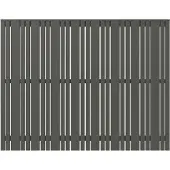 Plus Zaun Tangent 180 x 140 cm umbragrau fungizidbehandelt