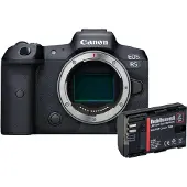 Canon EOS R5 Gehäuse + Hahnel LP-E6P Akku