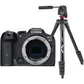 Canon EOS R7 Body + Joby Stativ
