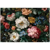 WALLARENA Fototapete Blumen in Bunt | Gr.: 350 x 250 cm