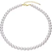 Luxenter Halskette Jamel mit 18 Karat Gelbgold-Finish – JAMEL | Gr.: onesize