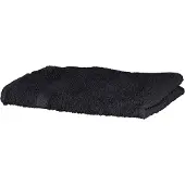 Towel city - Badetuch "Luxury" (Schwarz)