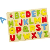 Vigatoys Viga 58543 Puzzle ukÅadanka na podkÅadce - alfabet