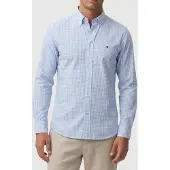 Tommy Hilfiger Langarmhemd "FLEX POPLIN BIG GINGHAM" regular fit, Button-down-Kragen
