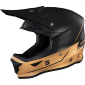 Shot Furious Raw 3.0 Schwarz Bronze Matt Crosshelm Größe XL