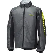 Held Wet Tour 2 Regenjacke, dunkelgrau/schwarz/neon-gelb, L