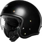 Shoei J.O2 Jethelm unisex Fiberglas schwarz, XS