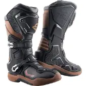Bogotto RMXA Wasserdichte Schwarz Braun Enduro / Motocross Stiefel Größe 40