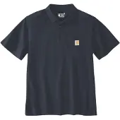 Carhartt Poloshirt Midweight S/S Pocket Herren Navy-L