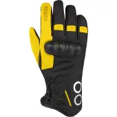 Bering Damen Handschuhe Zephyr Schwarz Gelb Größe T9