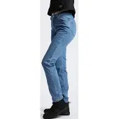 Ixon Dany Aged Blau Damen Motorrad Jeans Größe 31