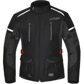 Büse Rider wasserdichte Kinder Motorrad Textiljacke, schwarz/anthrazit, 176