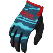 O'Neal Mayhem Wild Blau Rot Motocross Handschuhe Größe XL