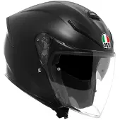 AGV K5 Jet Evo Jethelm unisex Fiberglas schwarz matt, S