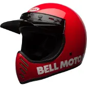 Bell Moto-3 Classic Solid Glanz Rot Integralhelm Größe S
