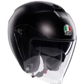 AGV Irides Mono Logo Matt Schwarz Jethelm Größe XS
