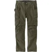 Carhartt Relaxed Fit Straight Steel Rugged Flex Ripstop Double-Front Cargo Hose
