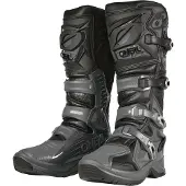 O'Neal RMX Pro Schwarz Grau Motocross Stiefel Größe 41