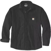 Carhartt Jacke Rain Defender Loose Heavyweight Quilted Snap Front Herren Black-L