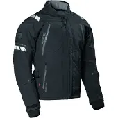 Dane Elec DANE Elling wasserdichte Damen Motorrad Textiljacke, schwarz, 44