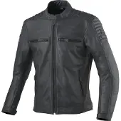 Bogotto Frisco Schwarz Motorrad Lederjacke Größe XS