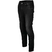 GMS Rattle Slim Schwarz Motorrad Jeans Größe W36/L32