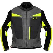 Motoairbag MAB v4.0 Airbag Jacke, grau, L/XL