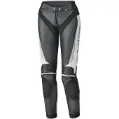 Held Lane II Damen Schwarz Weiß Motorrad Lederhose Größe 48