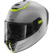 Shark Spartan RS Blank Matt Sp Silber Gelb Silber SYS Integralhelm Größe XL