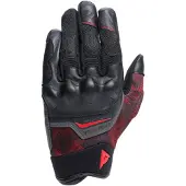 Dainese Ermex Schwarz Rot Lava Handschuhe Größe 2XL