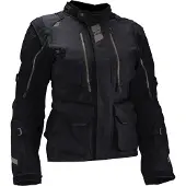 Leatt ADV MultiTour 5.5 Women Stealth Schwarz Damen Textiljacke Größe 3XL