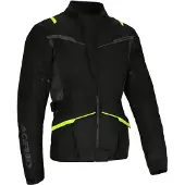 Acerbis CE X-Travel Schwarz-Gelb Wasserdichte Textiljacke Größe M
