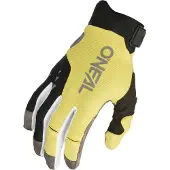 O'Neal Revolution Schwarz Gelb Motocross Handschuhe Größe 2XL