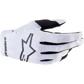 Alpinestars Youth Radar Handschuhe Nebelgrau Schwarz Größe XXXS