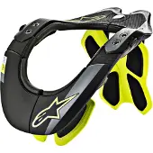 Alpinestars Bns Tech 2 Nackenprotektor Black Yellow Fluo, Größe: L/XL