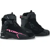 Ixon Bull 2 WP Lady Schwarz Fuchsia Motorrad Schuhe Größe 40