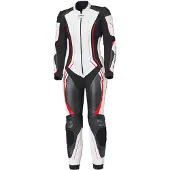 Held Ayana 3 Weiß Schwarz Rot Damen 1-Teiler Motorrad Lederkombi Größe 36