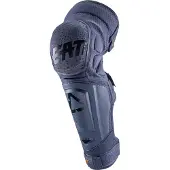 Leatt 3DF Hybrid EXT Dunkelblau Motocross Knie und Schienbeinschoner Größe S-M