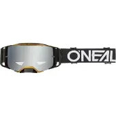 O'Neal Brille B-33 HEXA schwarz/gold, silber verspiegelt