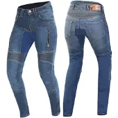 Trilobite 2461 Parado Monolayer Slim Fit Damenjeans Regular Blau Größe 26
